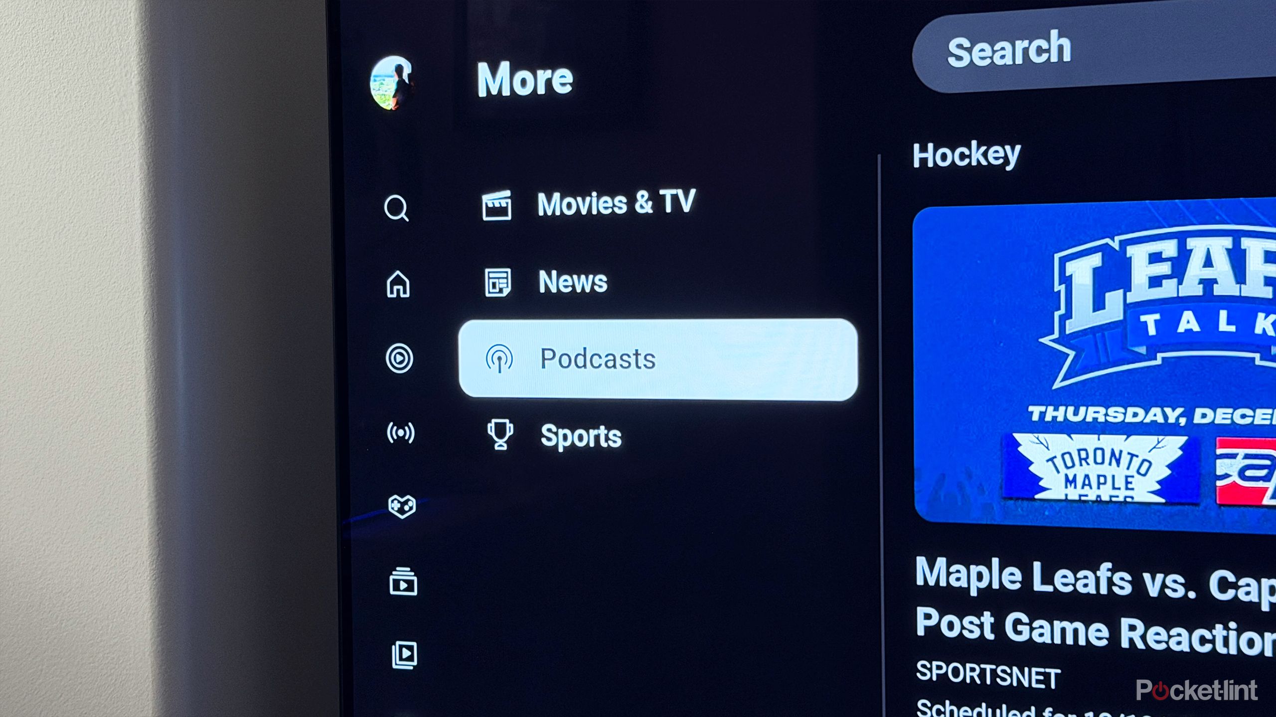 YouTube is growing fast on TVs, and podcasts are leading the charge