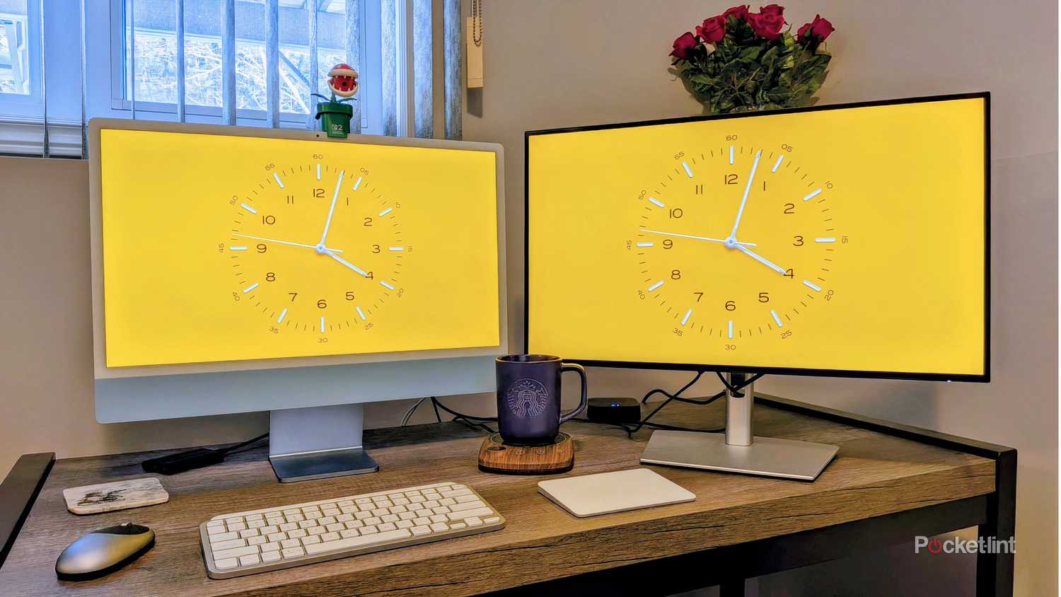 Bauhaus Clock macOS Screensaver