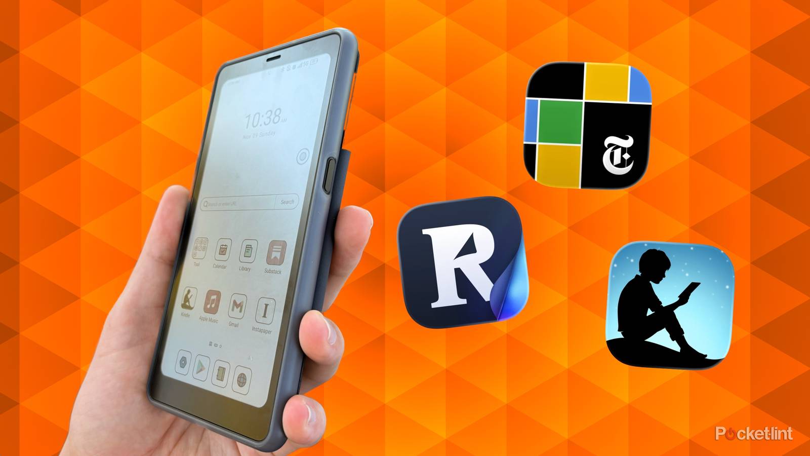 E Ink devices running Android can technically use any app, but there are some that work better than others.