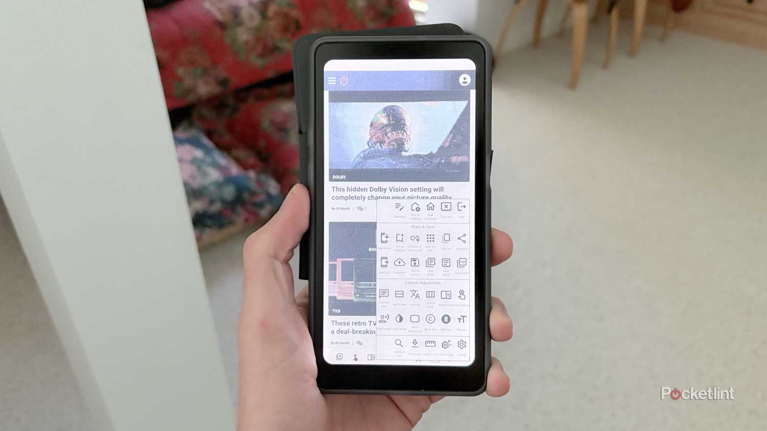 EinkBro running on a Boox Palma 2 Pro.