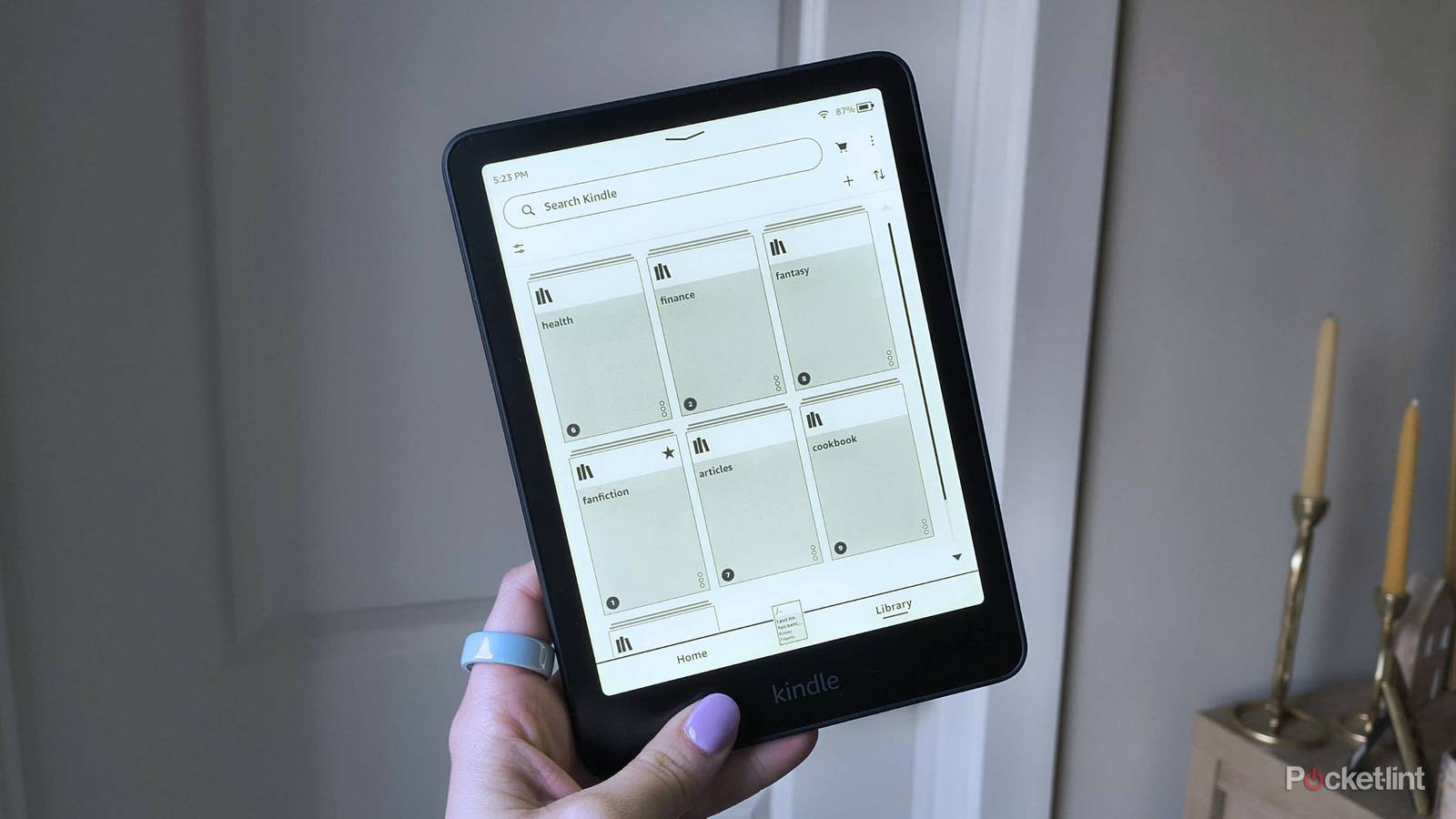 I turned my Kindle from digital junk drawer into a curated shelf.