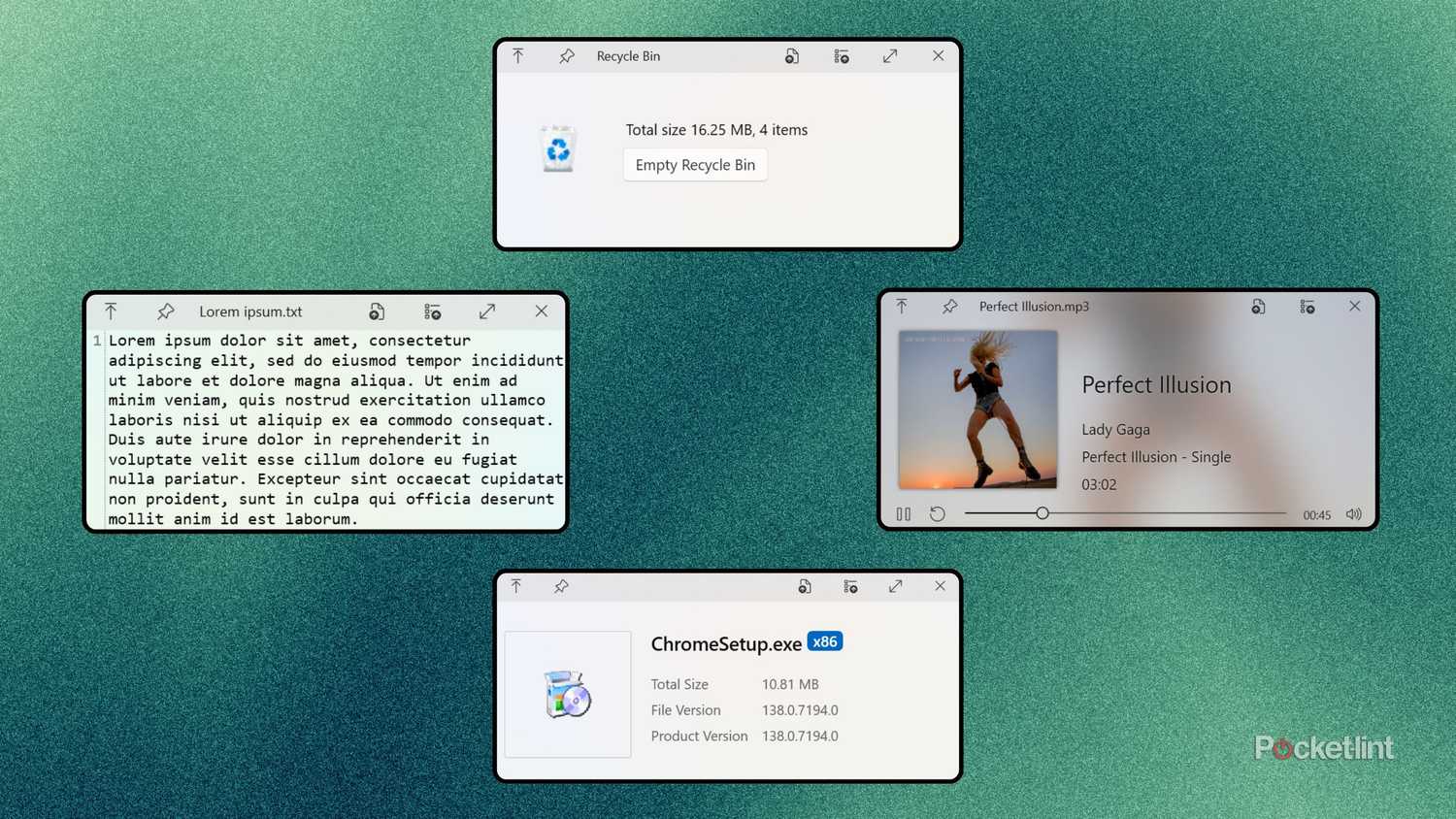 QuickLook screenshots
