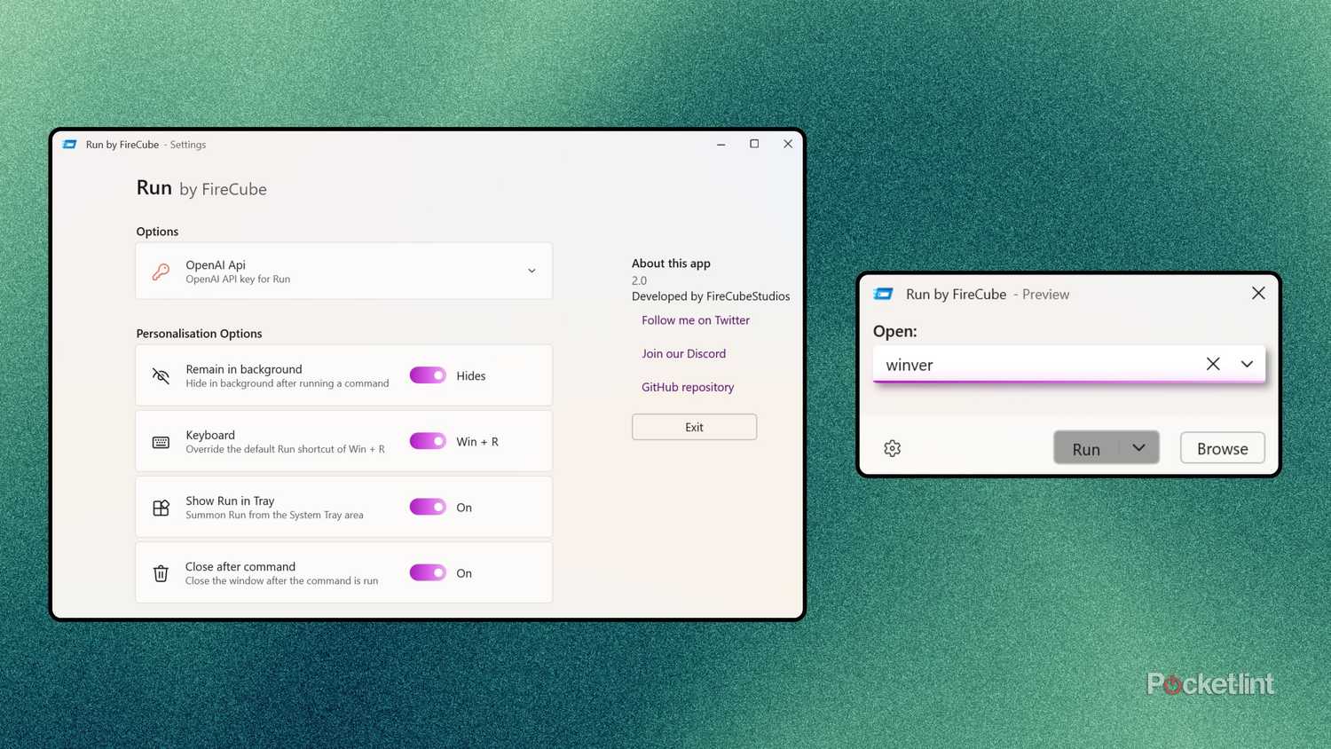 Run by FireCube screenshot