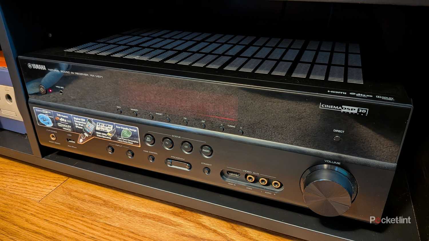 A Yamaha receiver from Goodwill auctions.