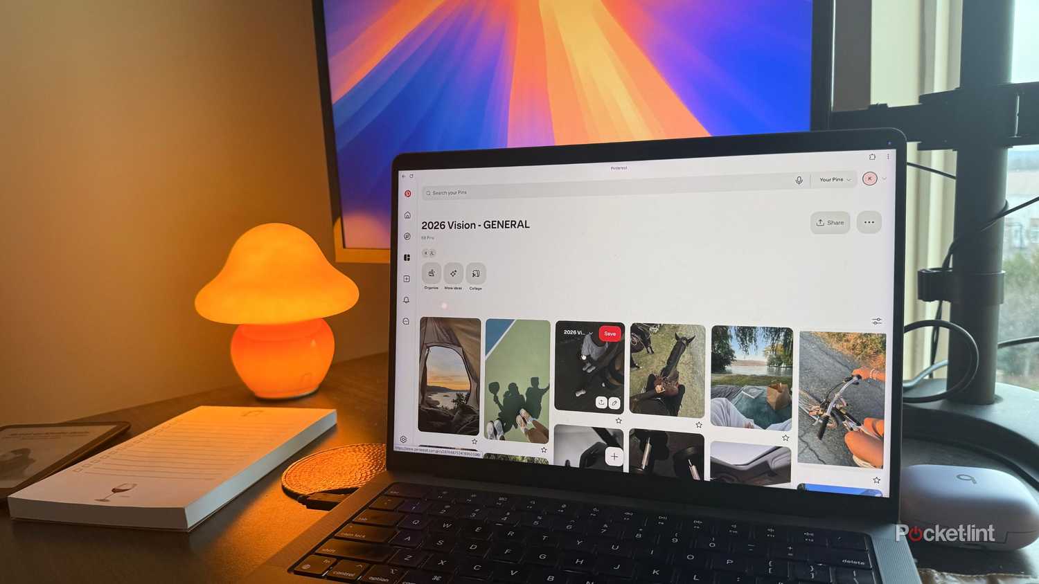 A general Pinterest Board. 