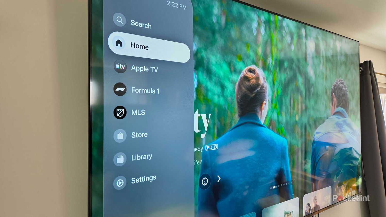 The F1 channel on Apple TV. 