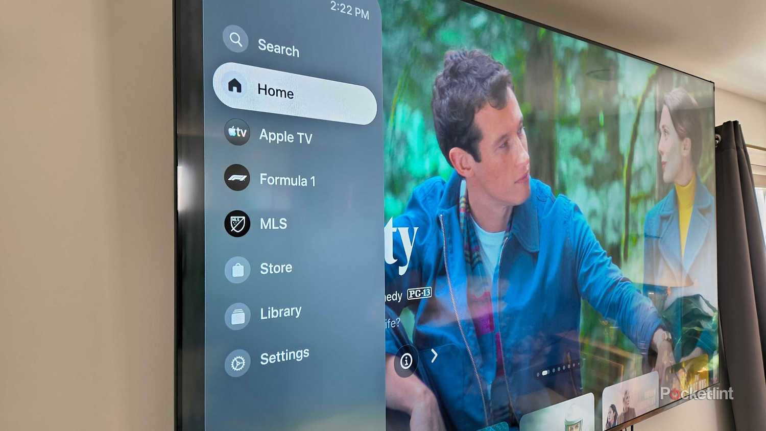 The F1 channel on Apple TV. 