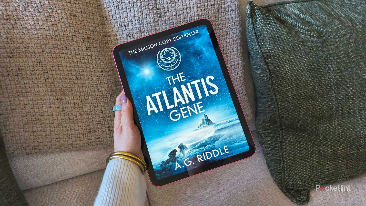 The Atlantis Gene on an iPad. 