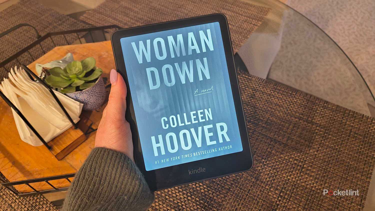 Woman Down on a Kindle. 