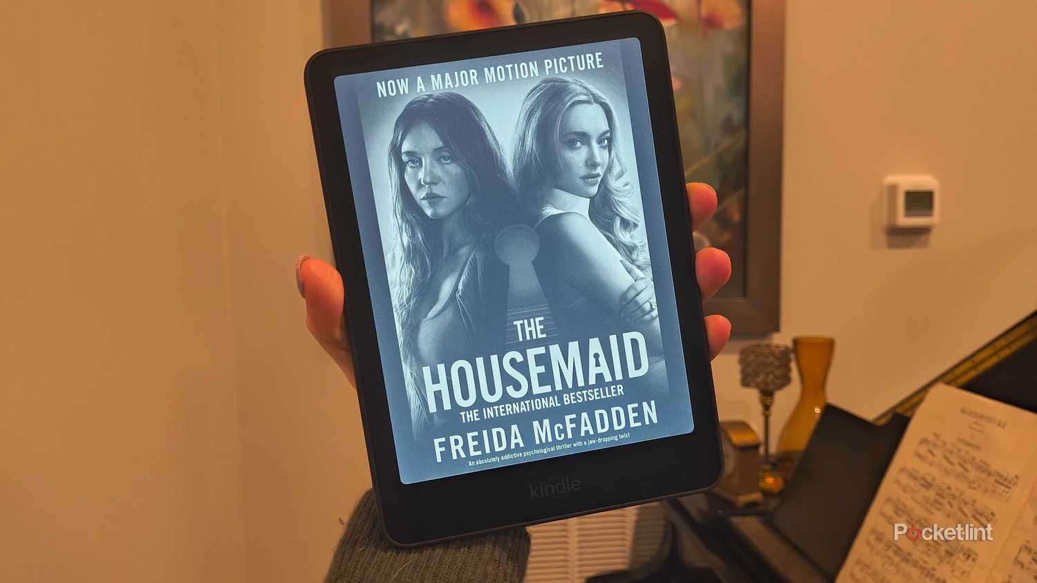 The Housemaid on a Kindle.