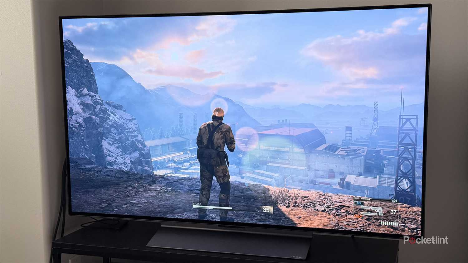 Metal Gear Solid: Snake Eater on LG C5 TV.