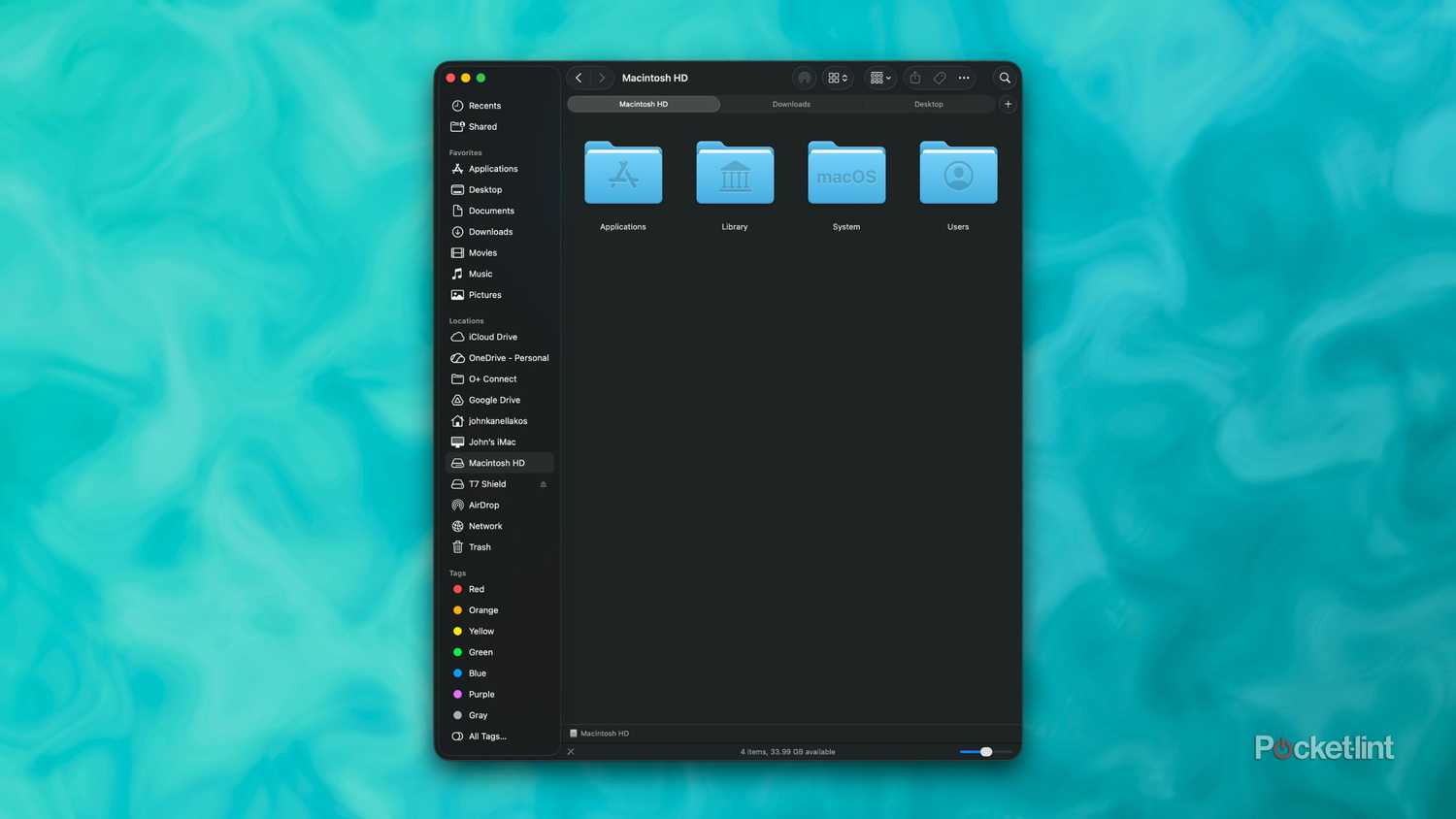 macOS 26 Finder window