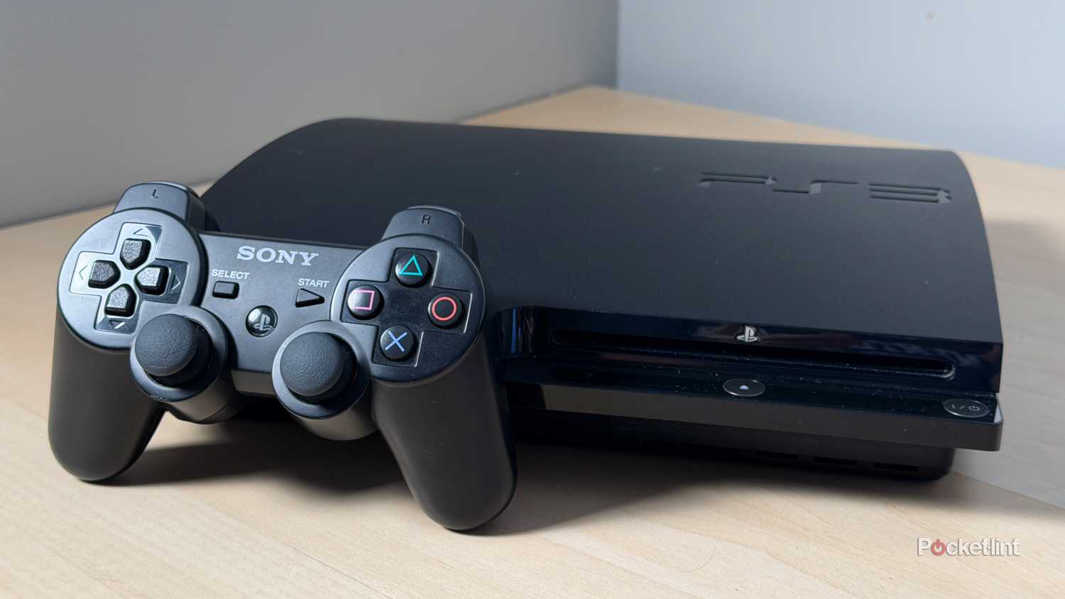 PS3 console and controller.