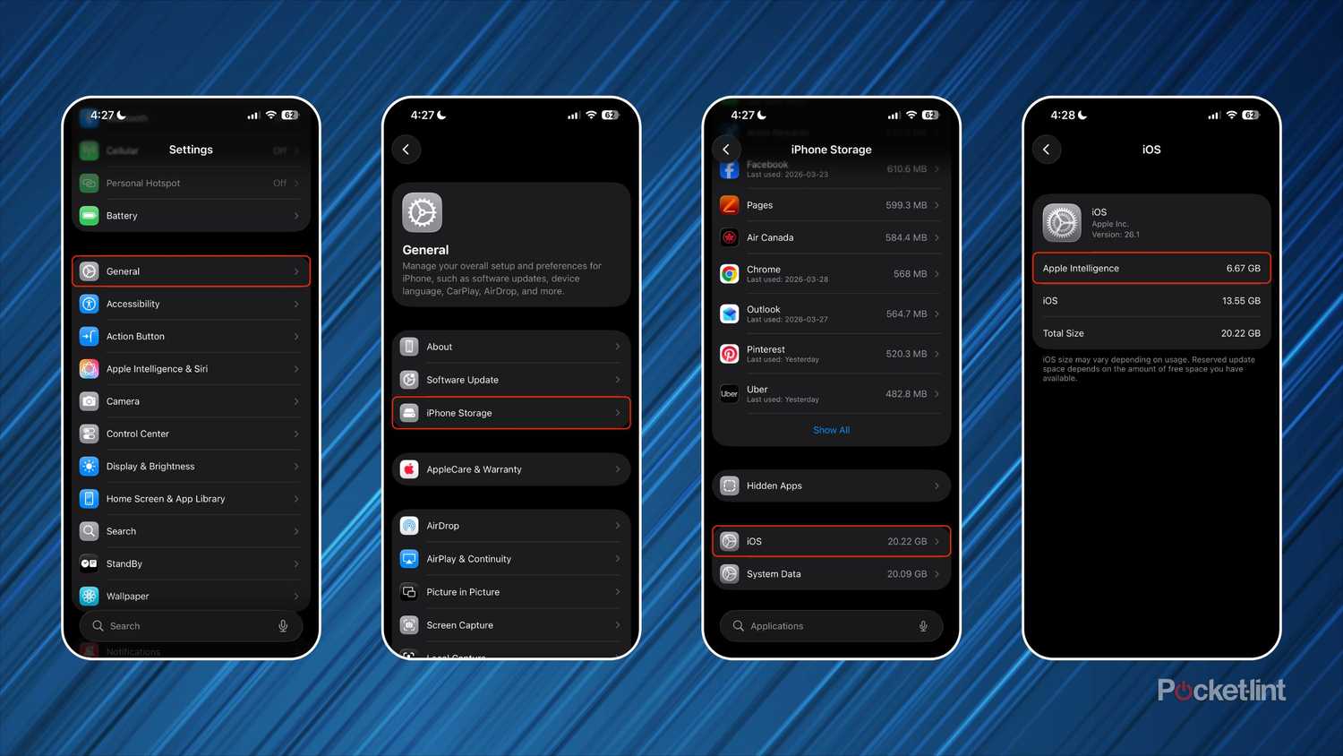 Apple Intelligence iPhone screenshots 1