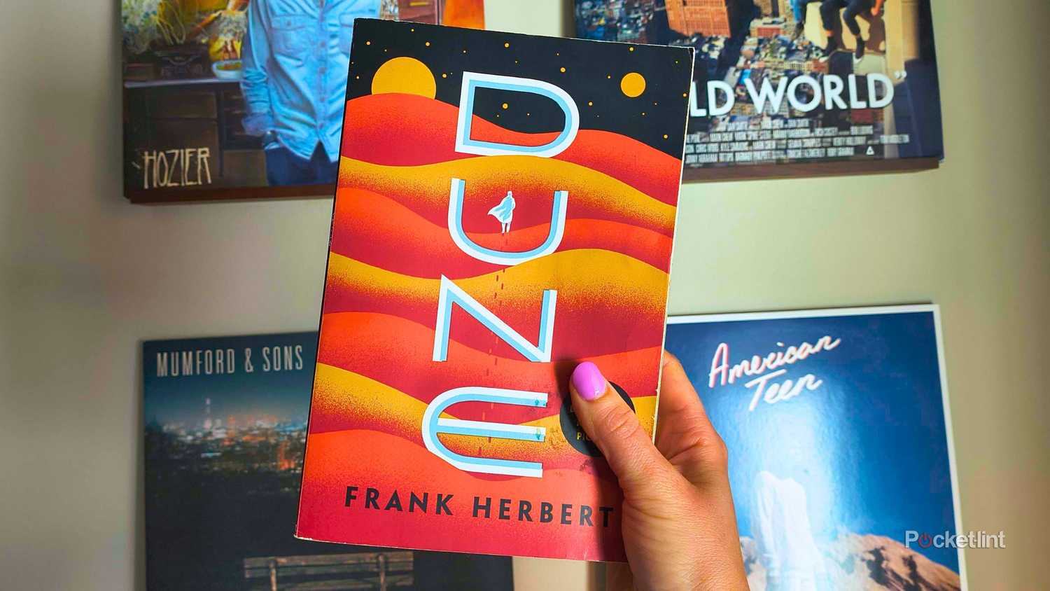 Physical copy of the first Dune book by Frank Herbert.