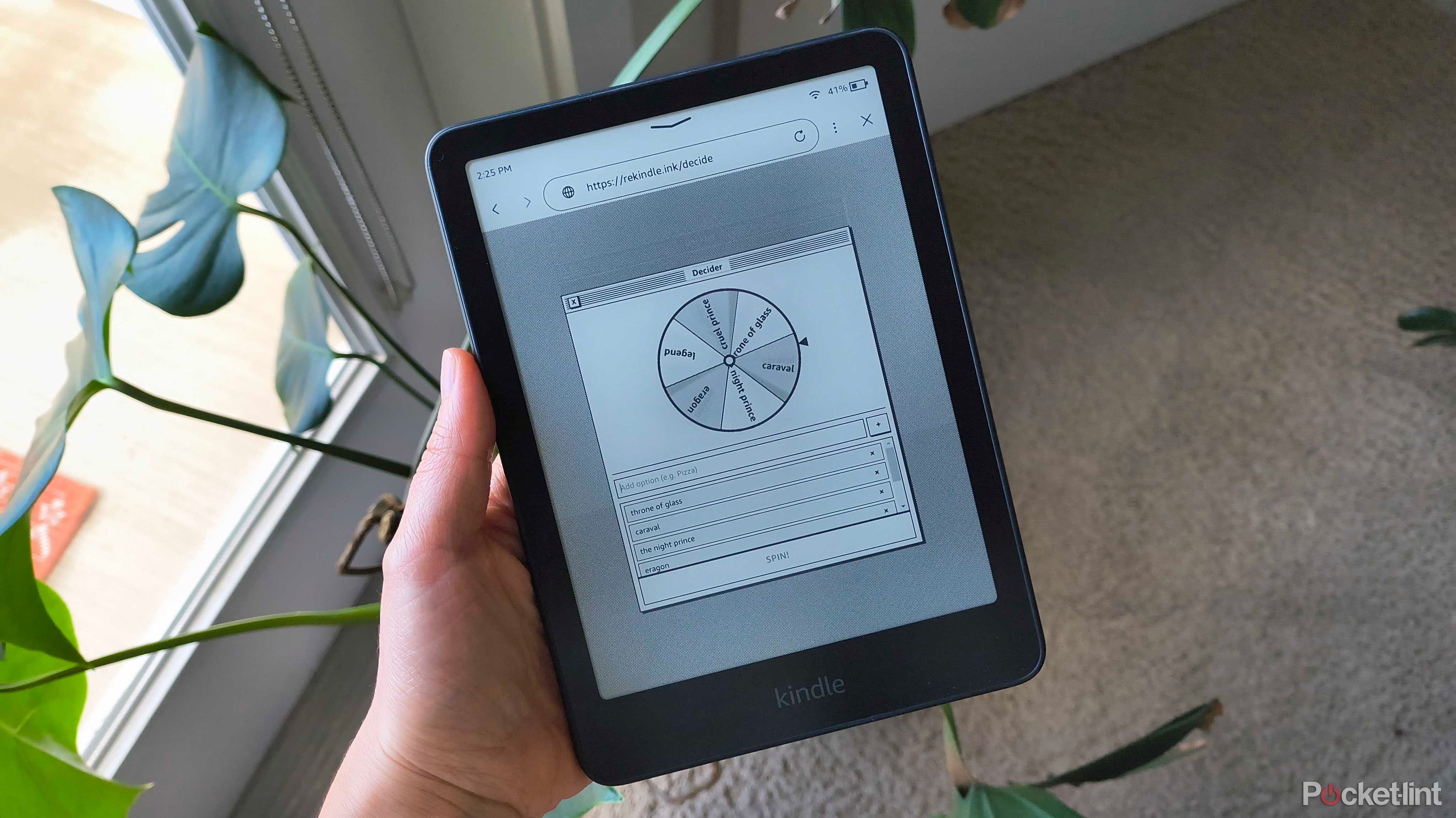 I let my Kindle pick out my next read, and it nailed it