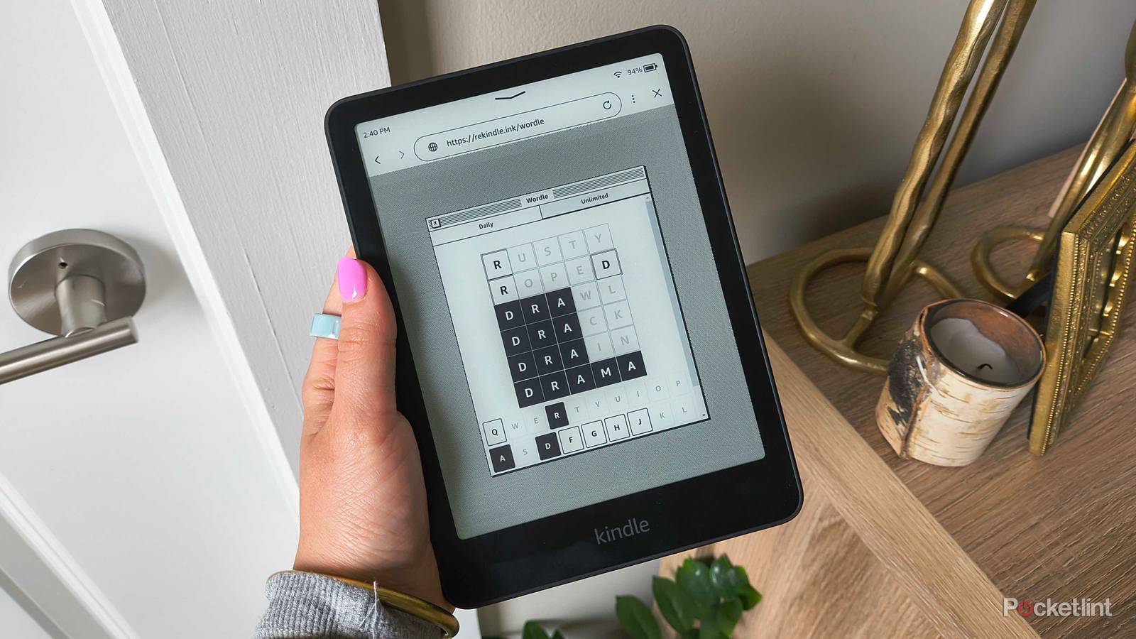 I found a secret way to play my favorite game on a Kindle