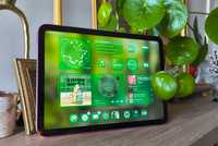 An iPad home screen. 