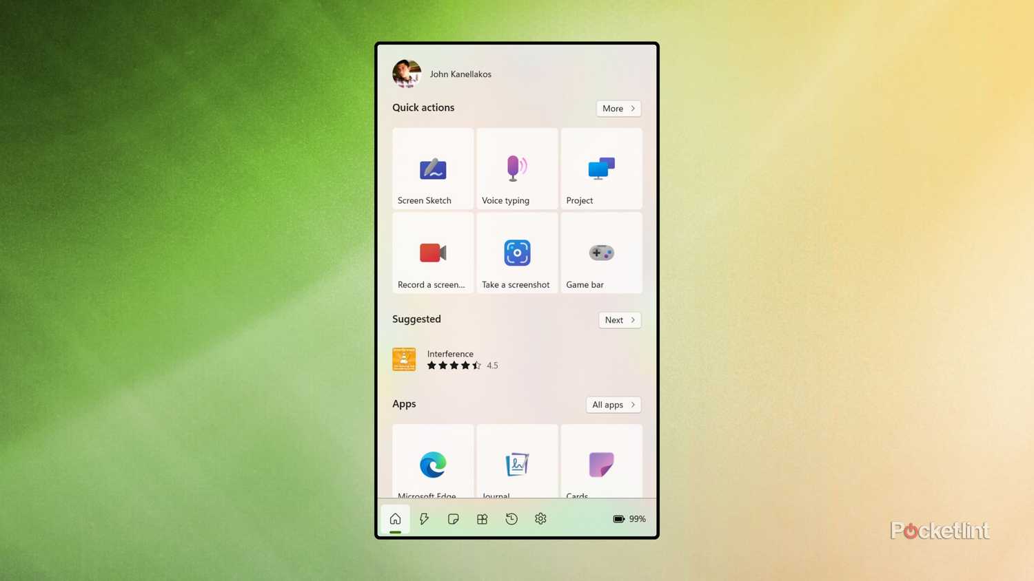 Ink Workspace screenshot