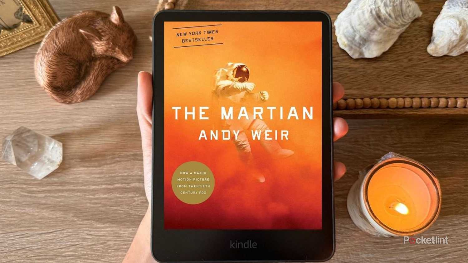 The Martin by Andy Weir ebook cover on Kindle