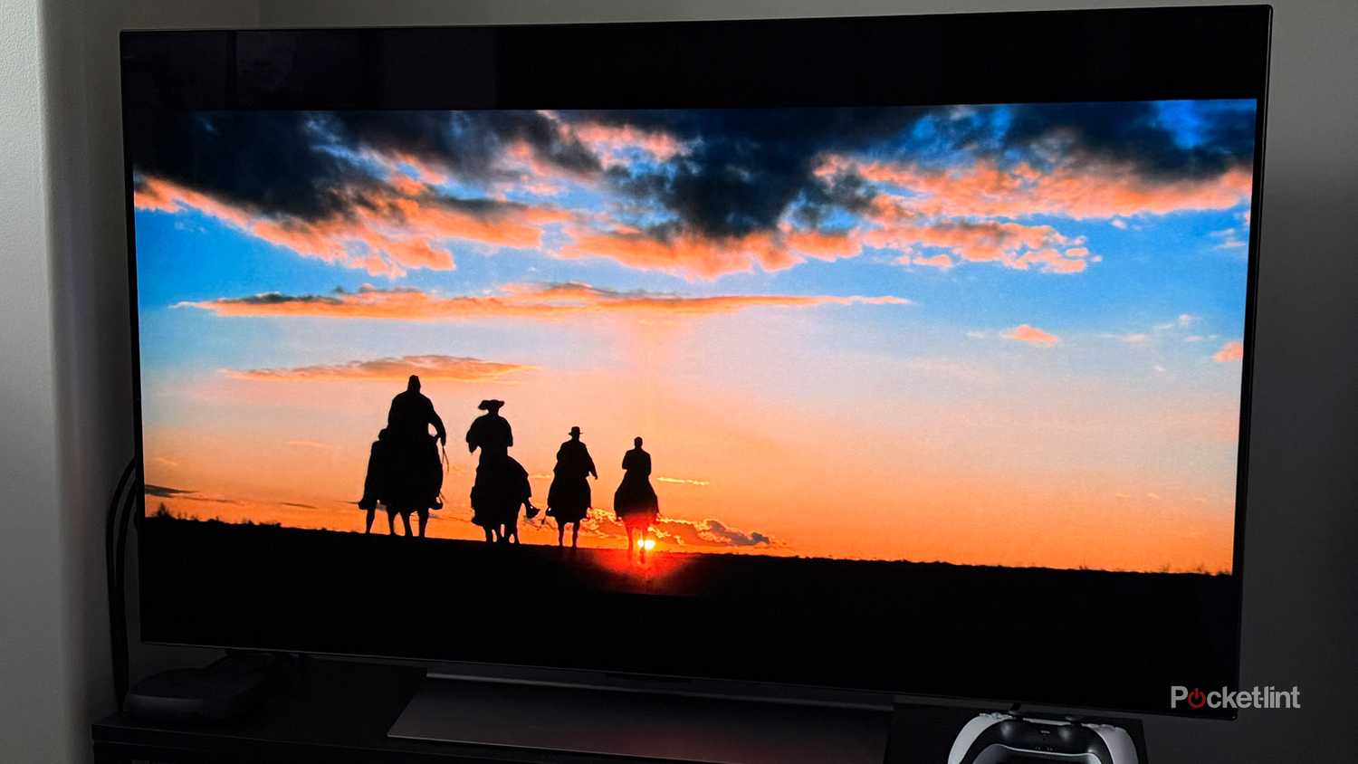 LG OLED TV playing Indiana Jones and the Last Crusade.