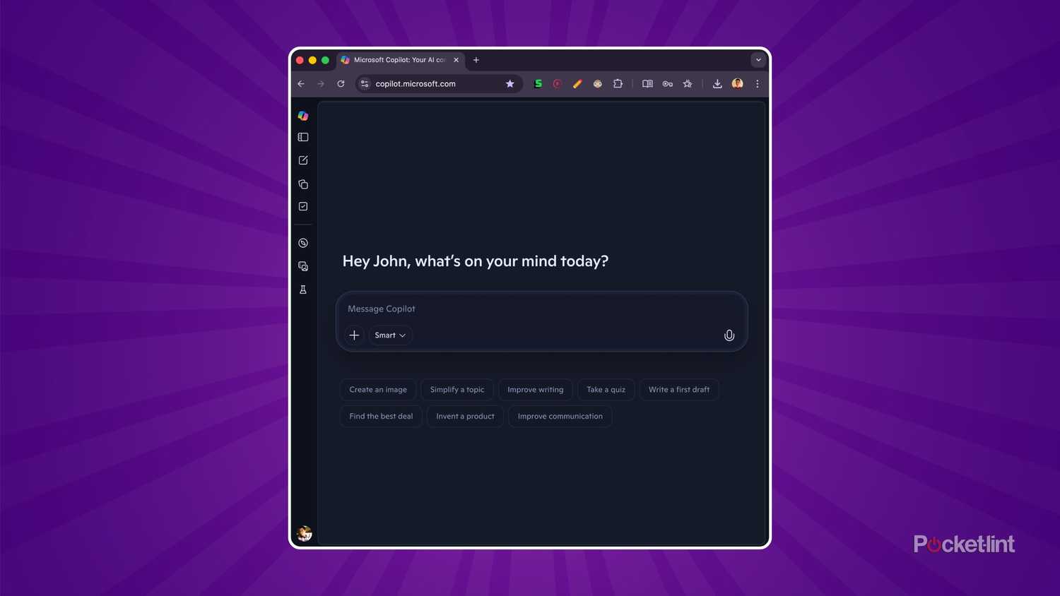 Microsoft Copilot screenshot