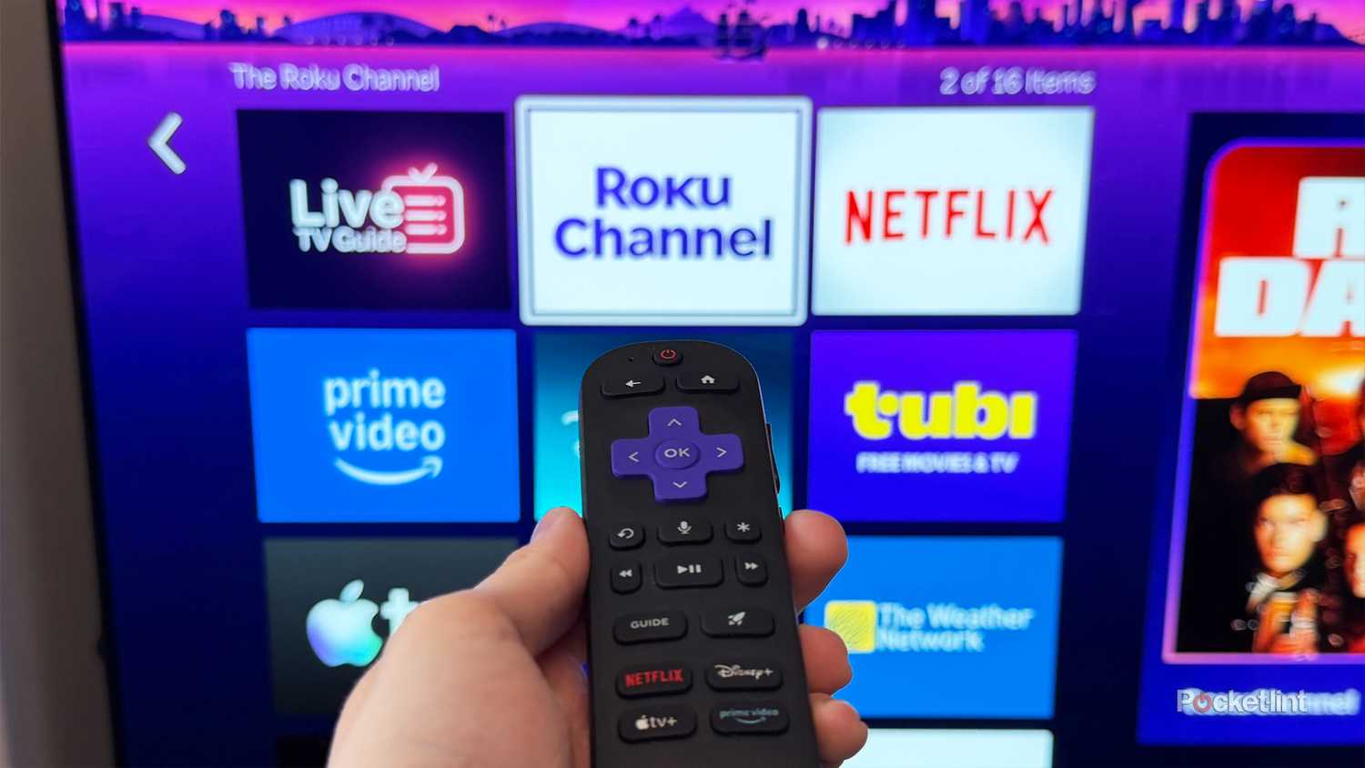 The Roku Channel on Roku Ultra.