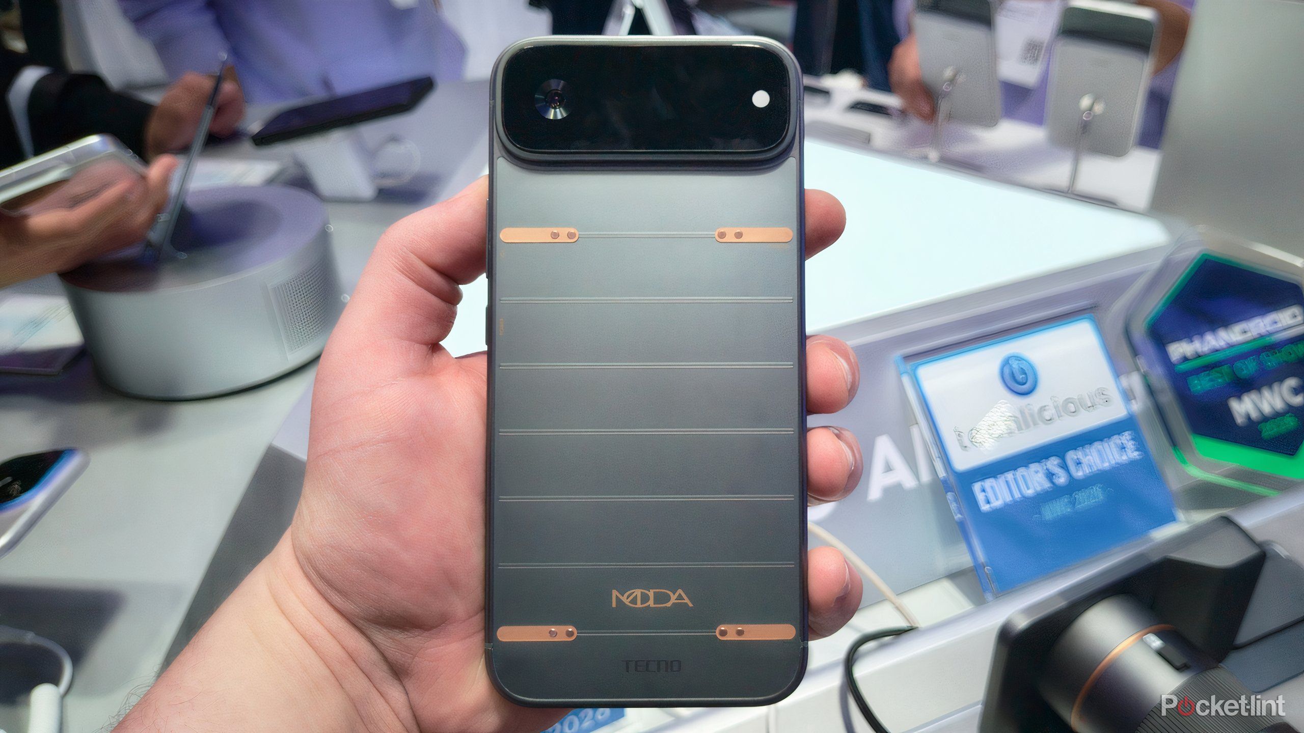 Tecno’s new concept phone is stackable, convertible, and magnetically inclined