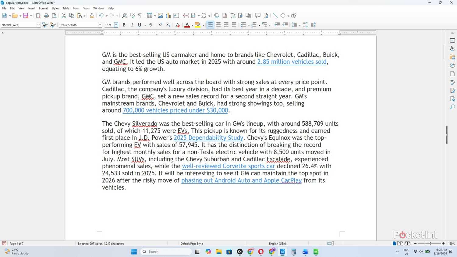 LibreOffice Writer 