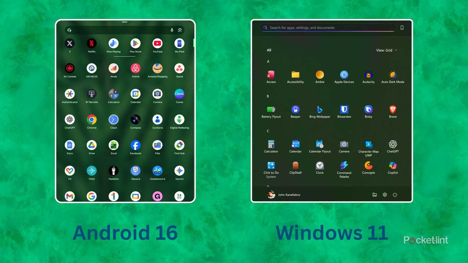 I transformed my Windows 11 Start Menu into an Android app drawer ...