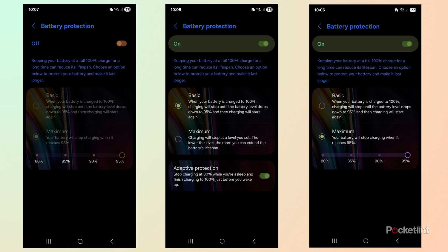 Android Battery protection