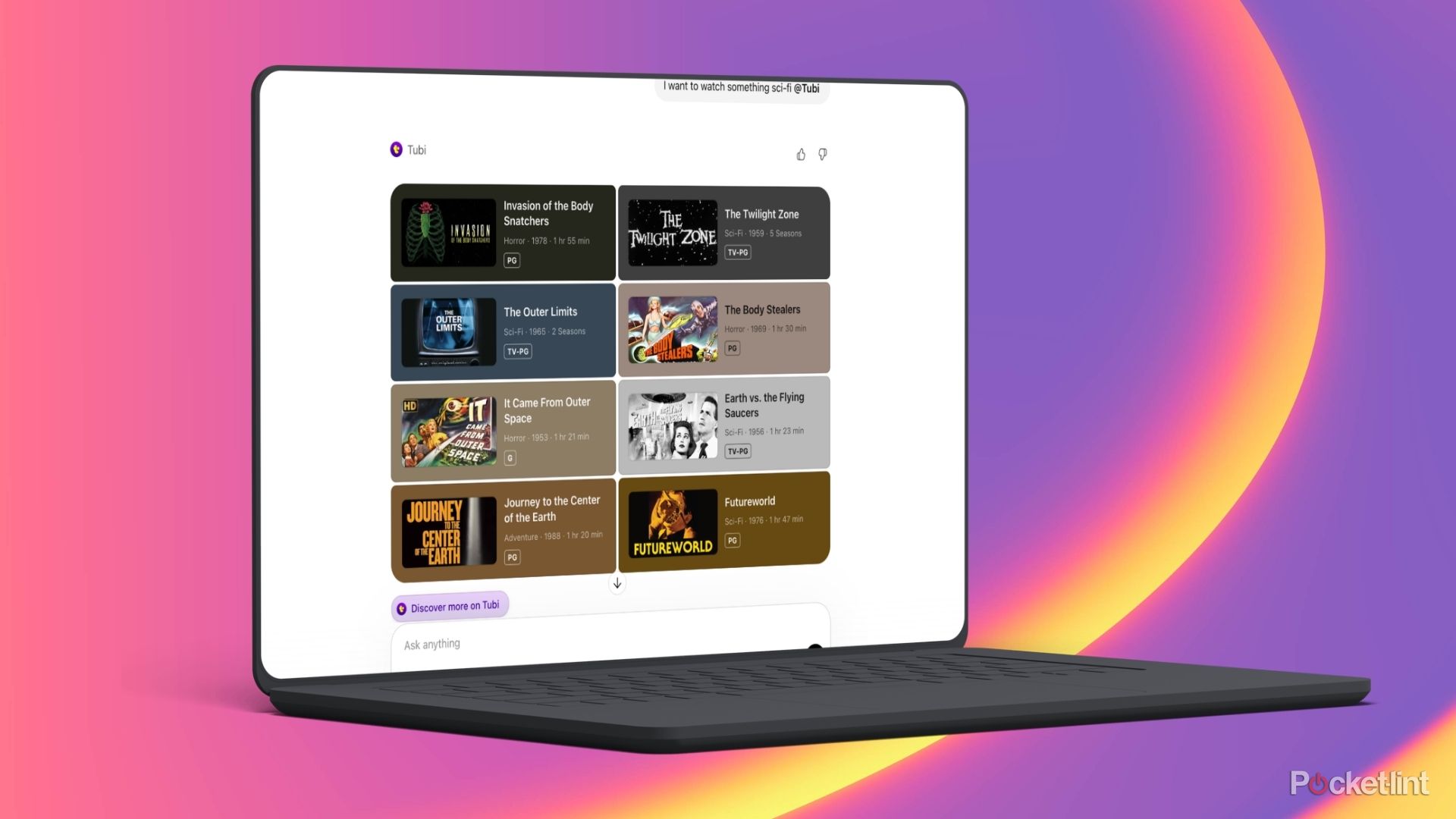 I tried ChatGPT’s new Tubi app and it led me down a free streaming rabbit hole