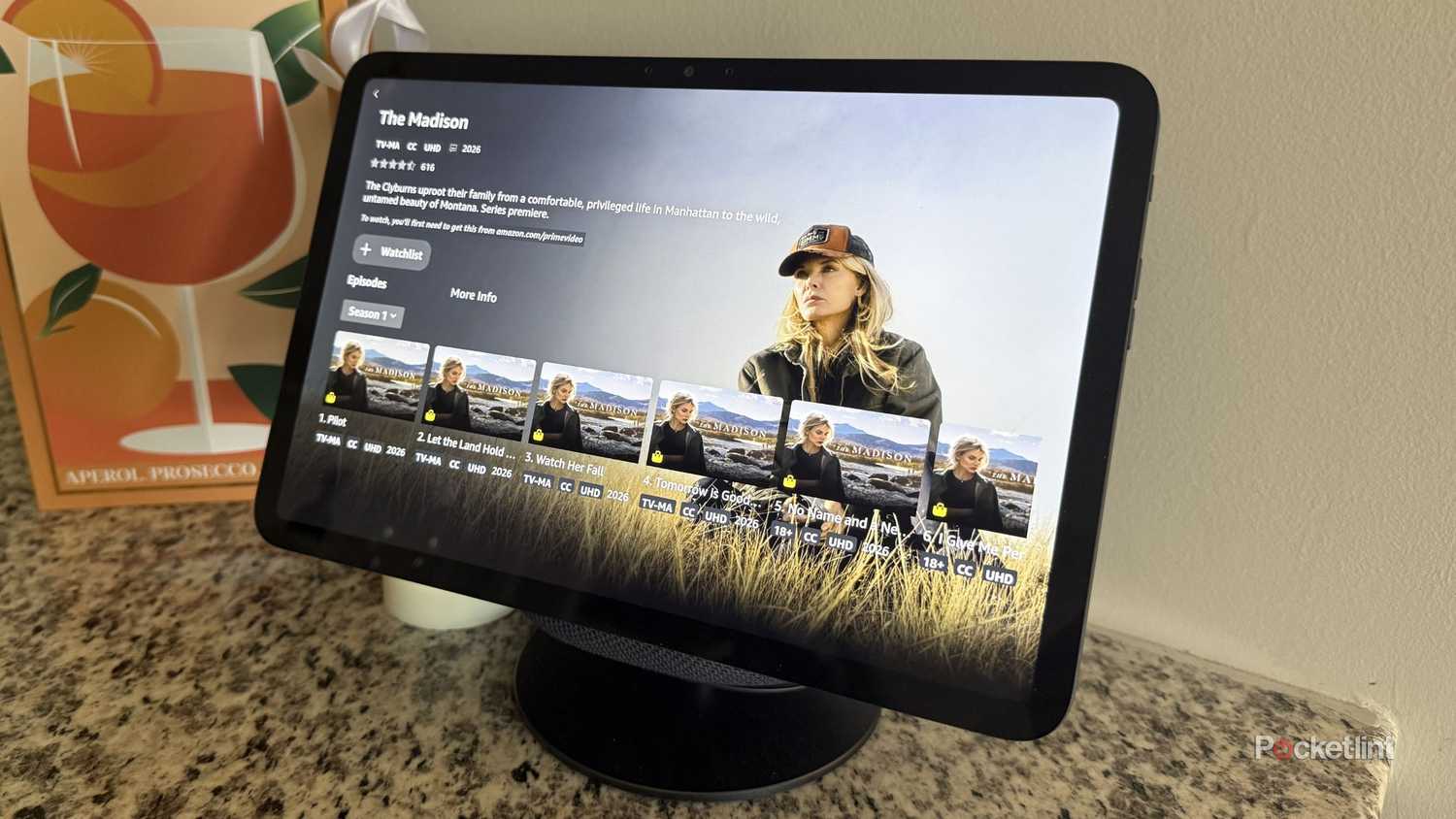 The Madison on an Echo Show. 