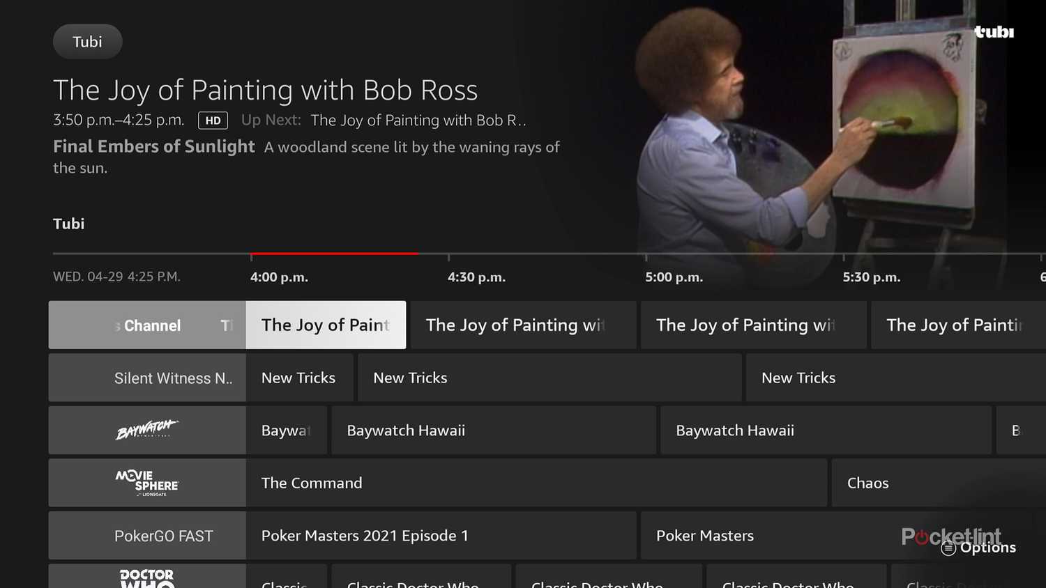 Live TV Guide on Fire TV Stick.