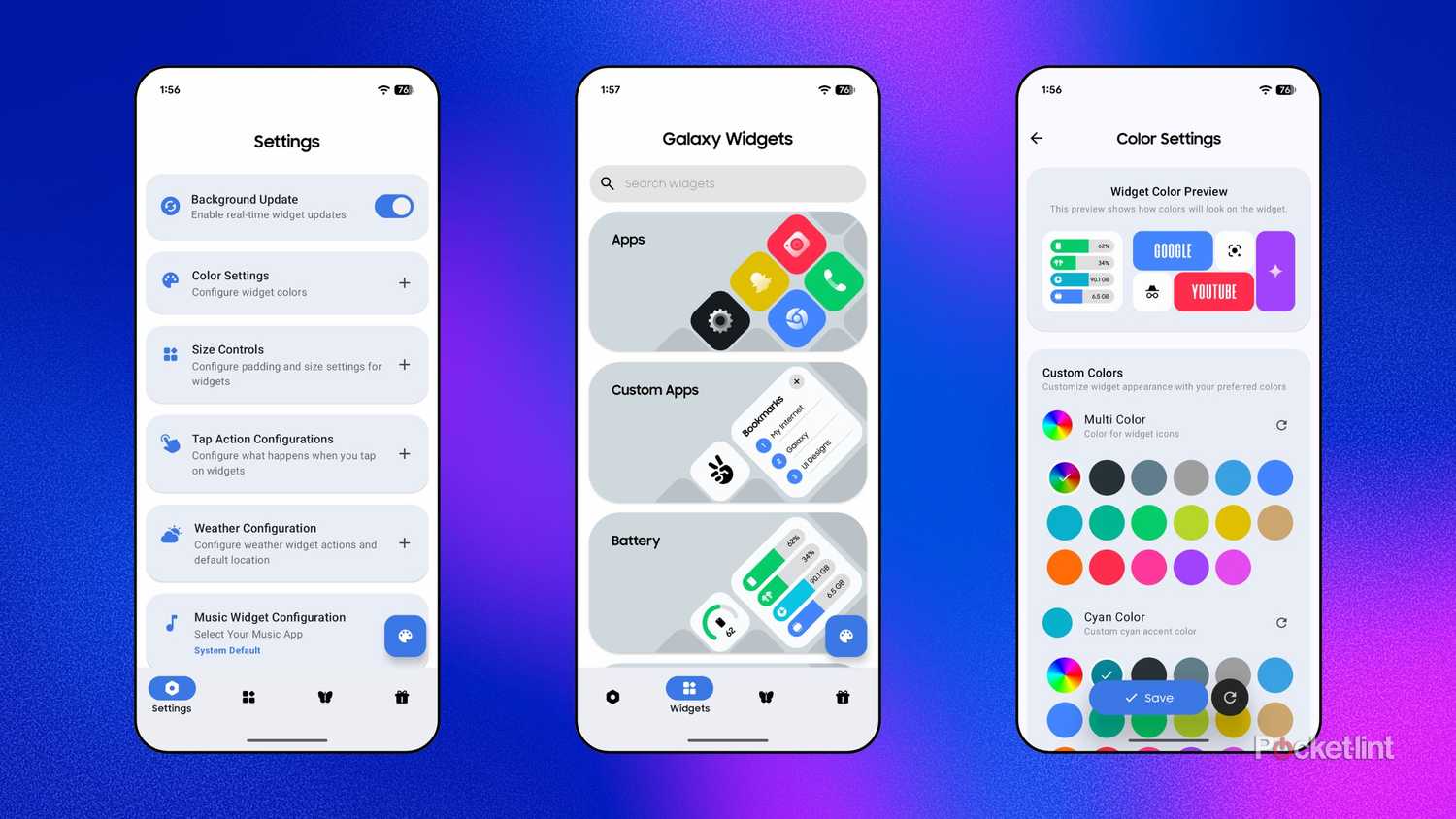 Galaxy Widgets: One UI screenshots 1