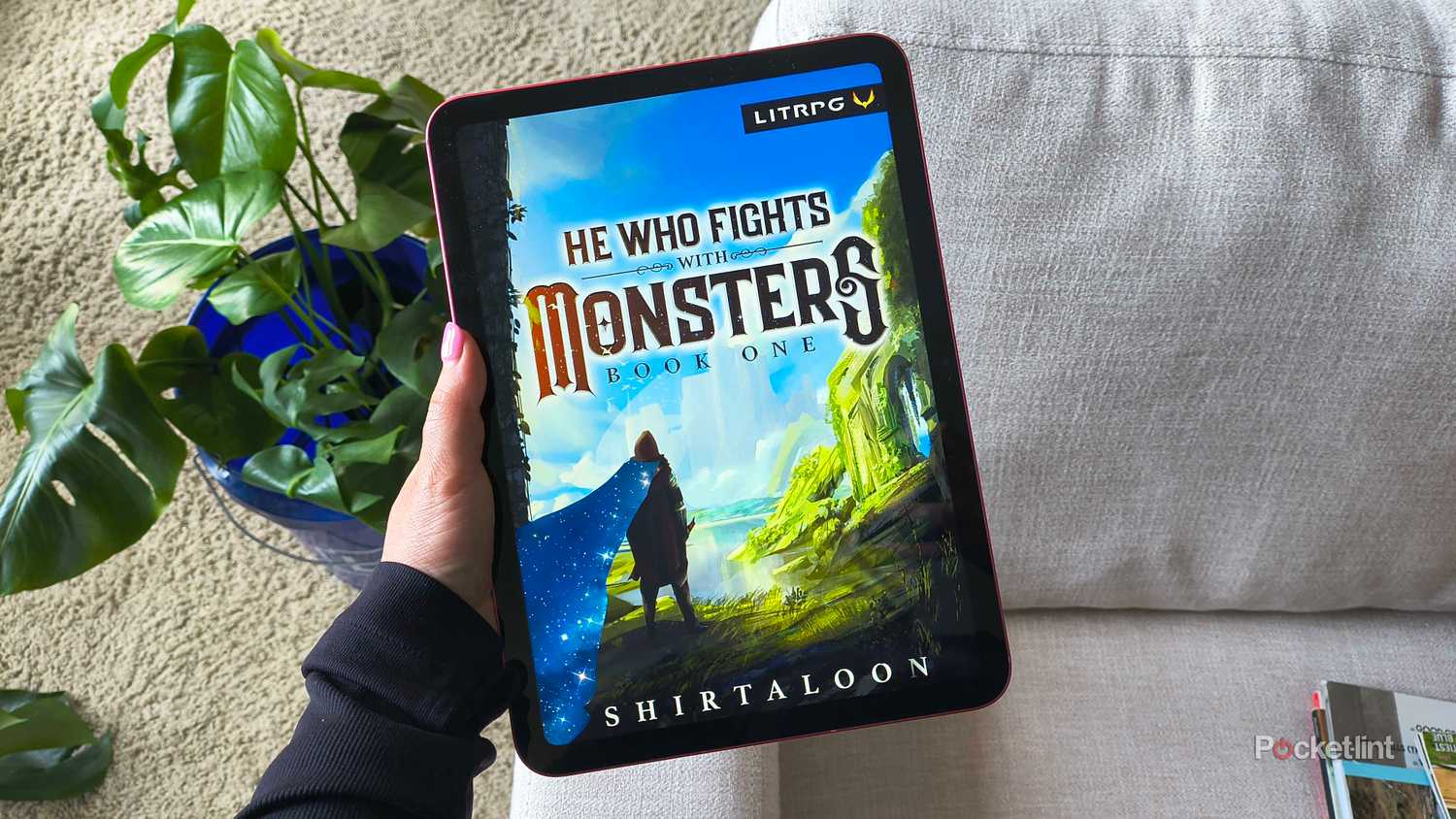 He who fights with monsters on an iPad. 