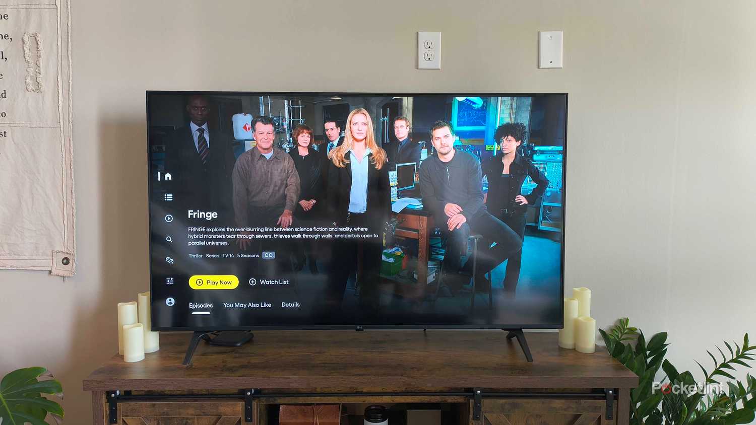 Fringe on Pluto TV.