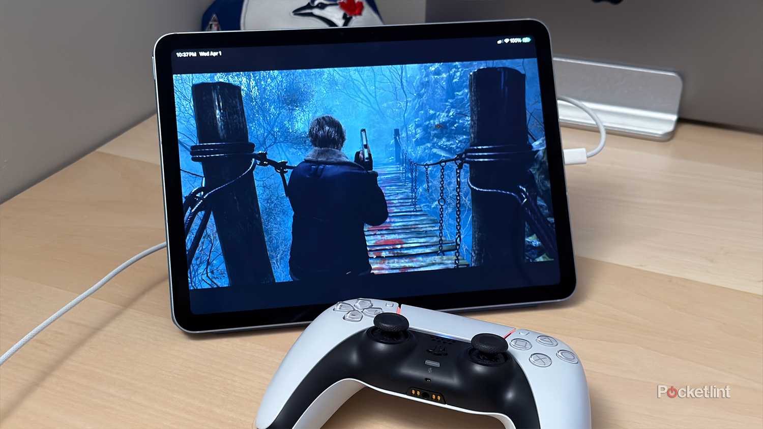 Resident Evil 4 on iPad Air.