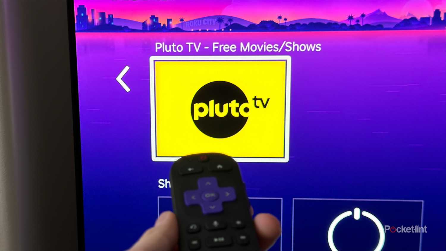 Pluto TV on Roku Ultra.