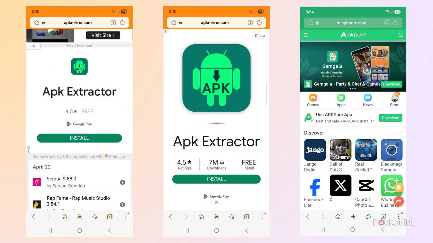 Android Sideloading apps