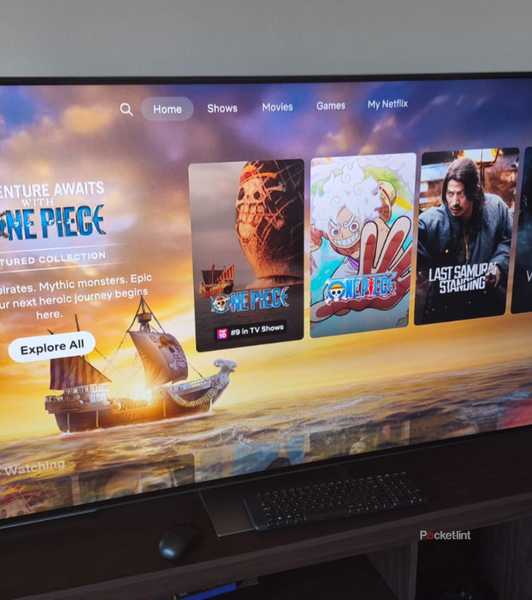 Netflix on an LG TV.