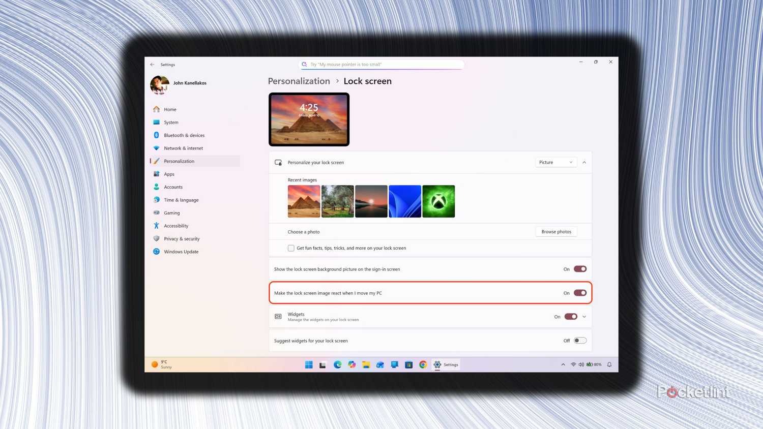 Windows-11 lock screen screenshot 3