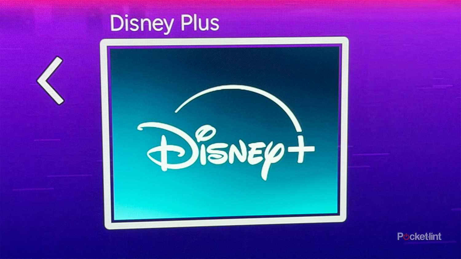 Disney+ on Roku.