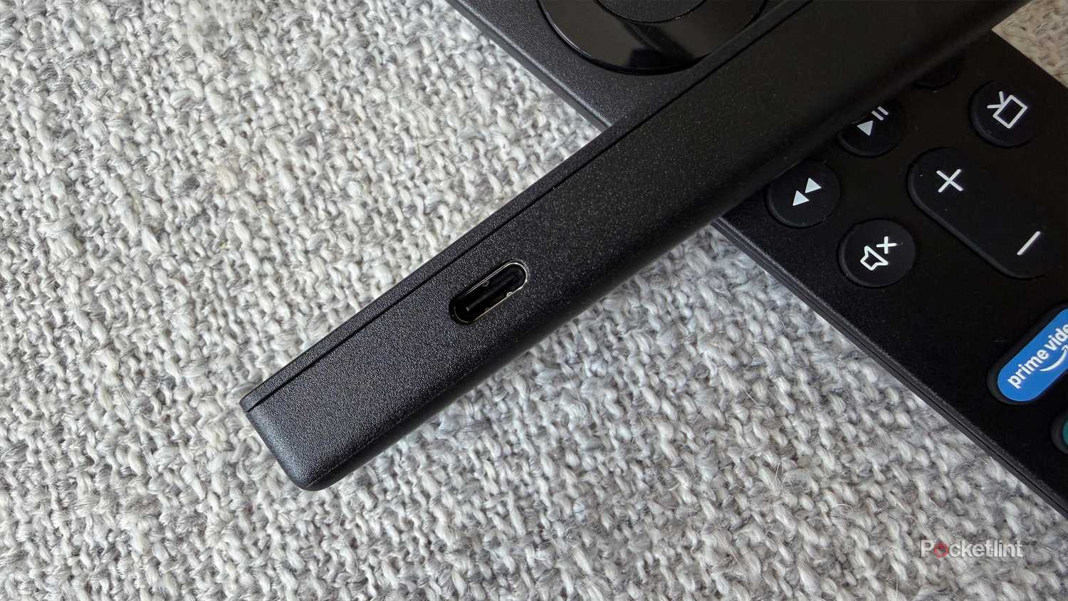 USB-C port on Fire TV Stick HD.