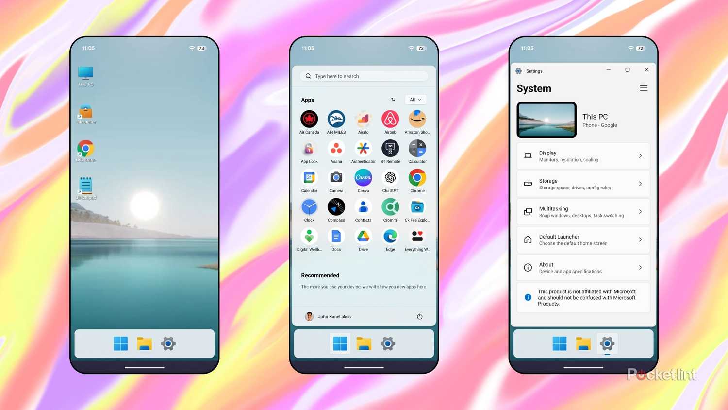 HyperDroid - PC Launcher screenshots