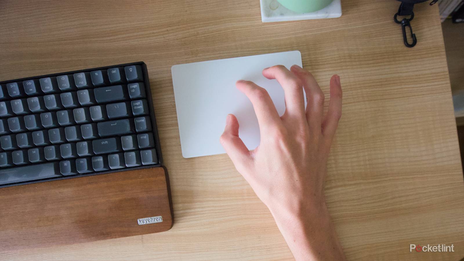 Apple's trackpad accessory feels smoother than a traditional mouse and supports gestures that make everything faster.