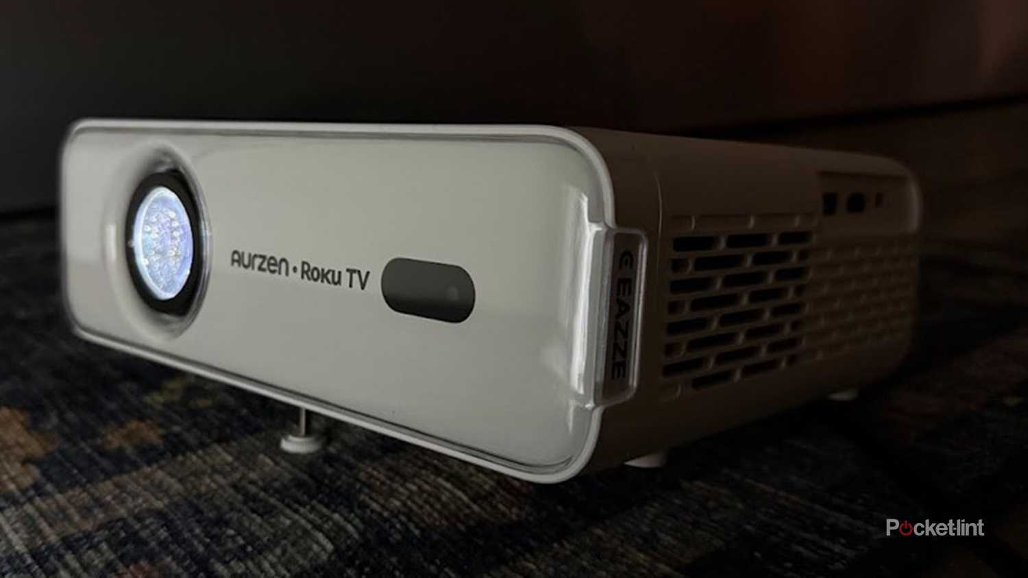 Aurzen EAZZE D1R Smart Projector front view.