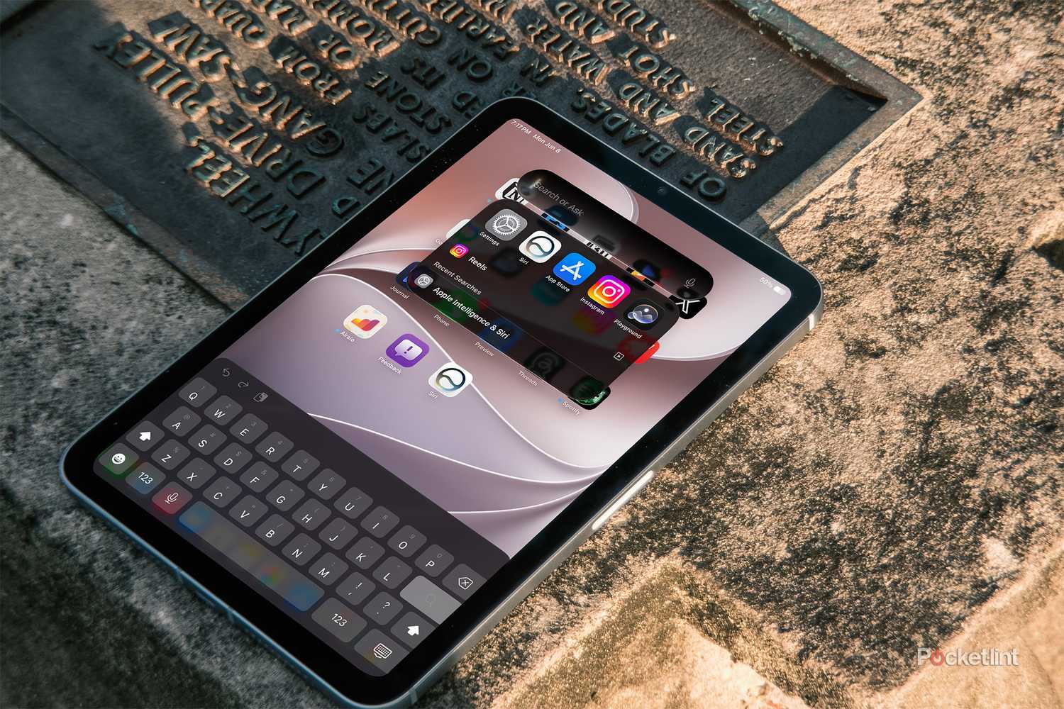 iPadOS 27 Siri AI Spotlight Search on iPad Mini