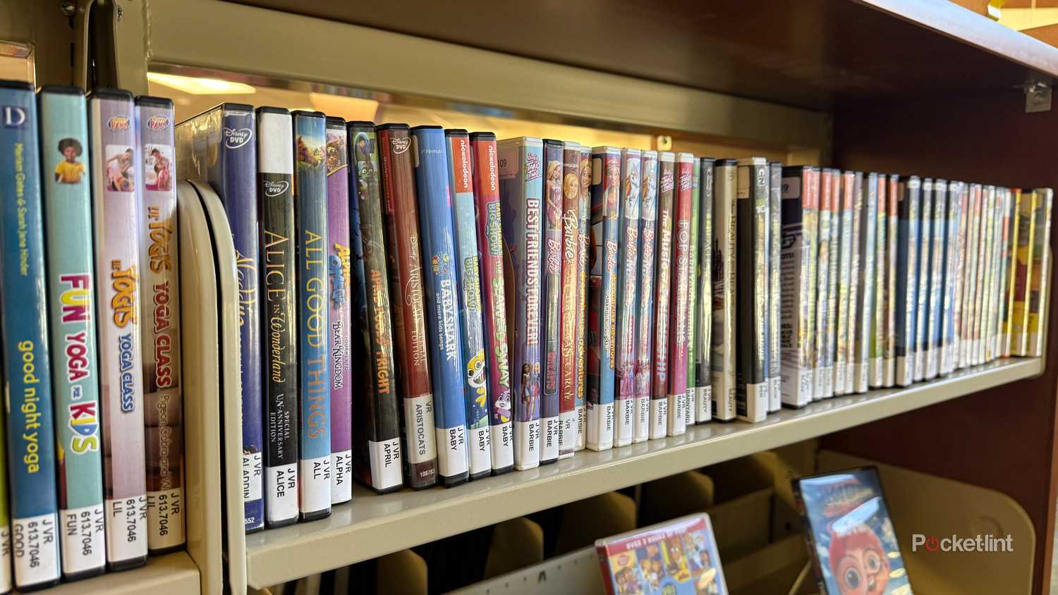 مكتبة محلية - تأجير أقراص DVD - أقراص DVD للأطفال