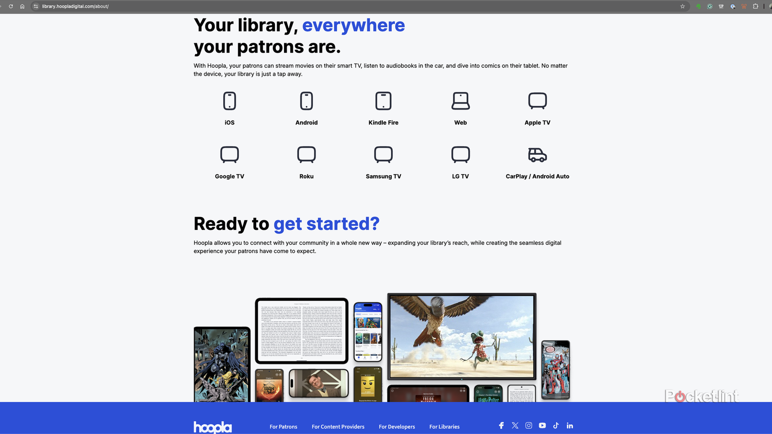 Hoopla app compatibility